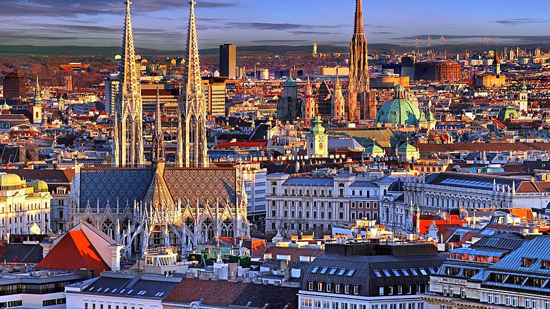  فيينا تتجاوز المخاطر الامنية وتحفاظ على مكانتها فى صدارة أكثر مدن العالم رفاهية 
