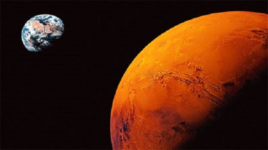 ما هو مقدار الغلاف الجوي المفقود على كوكب المريخ؟ 
