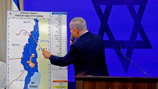 نتانياهو أكد نيته ضم المستوطنات الإسرائيلية بالضفة الغربية.