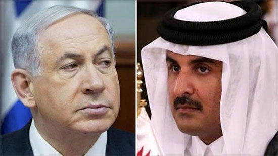 شاهد .. ثنائي الشر قطر وإسرائيل .. اجتماعات لنشر التخريب والدمار 