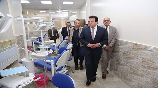  افتتاح منشآت تعليمية وبحثية في جامعة المنصورة