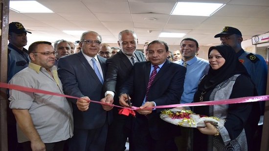 افتتاح جناح لعمليات الطوارئ  بالمستشفى الجامعي ببني سويف
