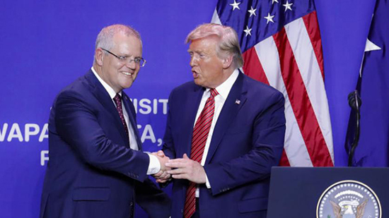 ترامب: يواجة مأزق أسترالي جديد في معركة عزلة 