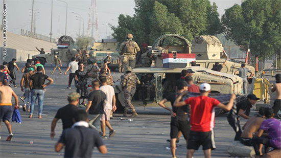 ارتفاع عدد قتلى الاحتجاجات في العراق لـ14 خلال يوم.. والأمم المتحدة تدعوا لوقف العنف