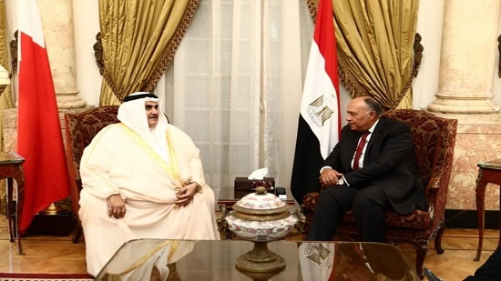 تفاصيل لقاء وزير الخارجية ونظيره البحريني‫ قبل الاجتماع الطارئ للجامعة العربية بشأن العدوان التركي على سوريا‬
