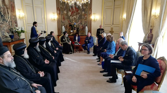 البابا لـ مجلس الشيوخ الفرنسي: الأحوال في مصر في تحسن مستمر