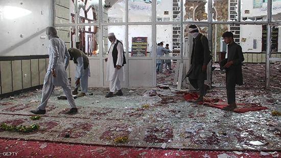 ارتفاع حصيلة التفجير الذي استهدف مسجدا في افغانستان