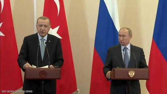 تركيا وروسيا تتفقان على تقاسم السيطرة على شمال شرق سوريا