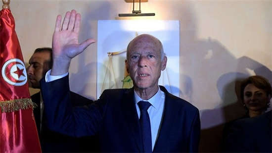 الرئيس التونسي الجديد قيس سعيد