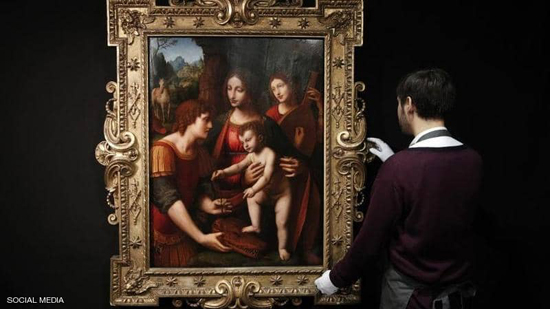 تحفة فنية تعود للقرن الخامس عشر للرسام الإيطالي لويني