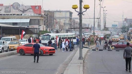 إضراب عام في شرق بغداد.. وقطع طرق رئيسية بالمدينة