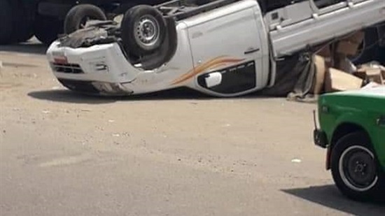مصرع شخصين بحادث تصادم بين 3 سيارات بمدخل دمنهور