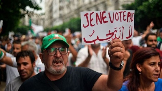 الجزائريون يرفضون الانتخابات الرئاسية