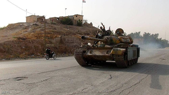 الجيش السوري يلاحق حاليا المسلحين باتجاه قرية المحمودية