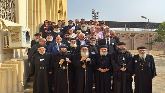  انعقاد لجنة التربية الدينية بالمجمع المقدس بدير الأنبا إبرام بالفيوم

