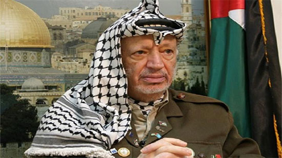 الزعيم الفلسطيني ياسر عرفات