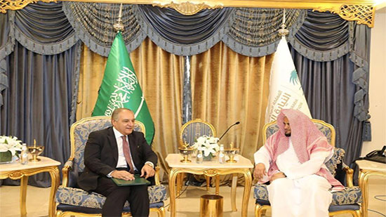 سفير مصر لدى الرياض يلتقي النائب العام السعودي