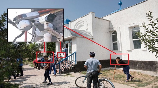  شاهد .. كاميرات مراقبة مخصصة لتحديد وجوه مسلمي الإيغور المضطهدين في الصين
