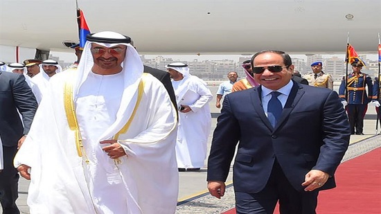  السيسي يوقع مع ولي عهد أبو ظبي 3 اتفاقات ومذكرات تفاهم في عدة مجالات 

