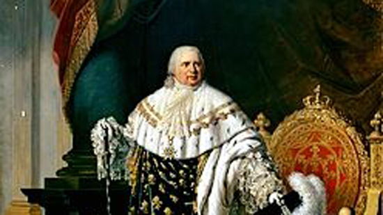  لويس الثامن عشر، ملك فرنسا