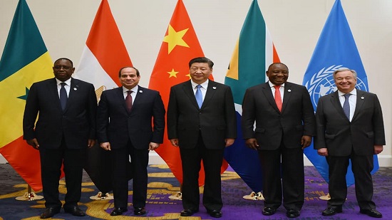 انطلاق فعاليات قمة مجموعة العشرين وإفريقيا بحضور السيسي
