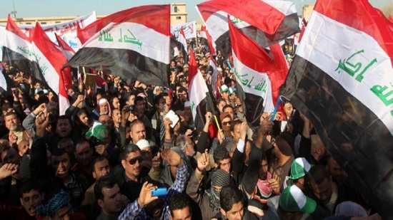 متظاهرين بغداد 