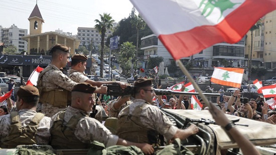  إلقاء قنبلة على قوات الجيش اللبناني بطرابلس 
