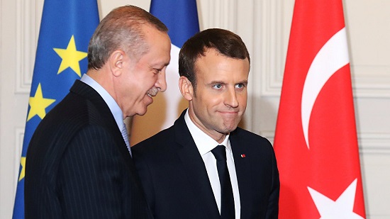أردوغان و رئيس الفرنسي