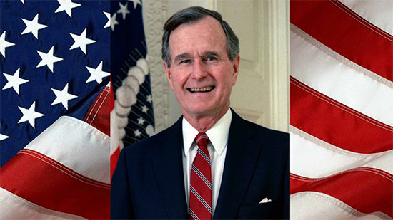 جورج بوش الأب.. صاحب قرار حرب الكويت.. أصبح مليونيرا في سن الأربعين.. واتهم بسوء السلوك الجنسي
