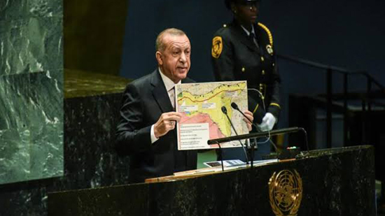  أردوغان يرسم خريطته