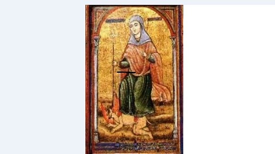 سيرة الشهيدة القديسة مارينا وكنيستها الأثرية بحارة الروم وقصة وصول الكف المقدس إلي أرض مصر