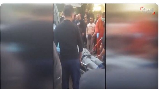  شاهد .. انتحار شاب لبناني بإطلاق النار على نفسه بمنطقة النبعة 
