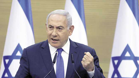 رئيس الوزراء الإسرائيلي، بنيامين نتنياهو