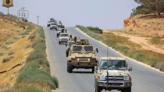 قوات تابعة للجيش الوطني الليبي في لقطة أرشيفية