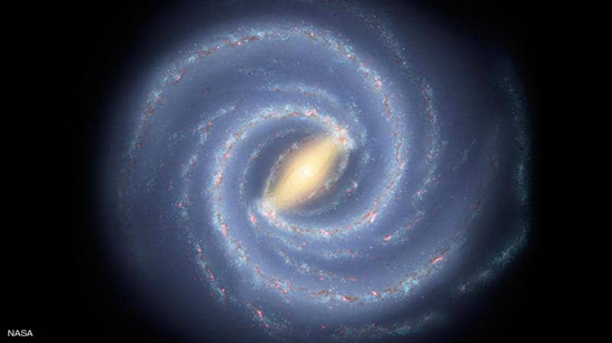 مجرة درب التبانة هائلة الحجم