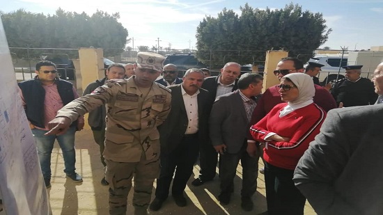 وزيرة الصحة تتفقد مستشفى رأس سدر استعدادًا لتطبيق التأمين الصحي الجديد بجنوب سيناء

