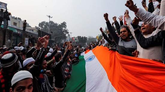 الهند تحذر التغطية الإعلامية للاحتجاجات المناهضة لقانون الجنسية الجديد
