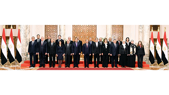  الرئيس السيسى يشهد أداء عدد من الوزراء ونواب الوزراء الجُدد اليمين الدستورية