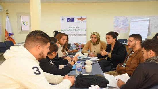  شباب جنوب المتوسط يطلقون منصة حوار لتعزيز دور الشباب في بناء السلام 