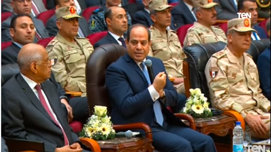 كلمة الرئيس عبد الفتاح السيسي خلال افتتاحه عددا من المشروعات القومية