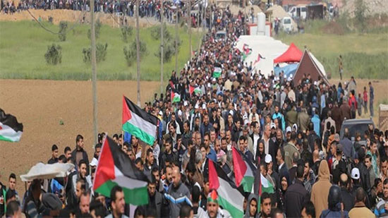 وقف مسيرات العودة الفلسطينية لمدة 3 أشهر