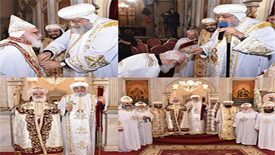 البابا يمنح وكيل البطريركية بالإسكندرية رتبة القمصية