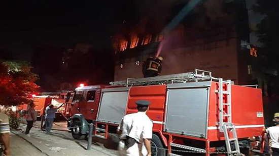 السيطرة على حريق بمستشفى بني سويف الجامعي