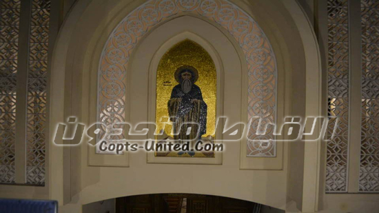  ننفرد :صور كنيسة الأنبا موسى بالمنيا قبل افتتاحها غدا بعد اعمارها من هجمات الإخوان