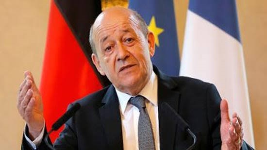  وزير الخارجية الفرنسي : اتفاقية السراج و أردوغان مخالفة للقانون الدولي 
