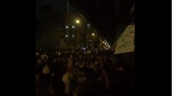 بالفيديو.. مظاهرات في إيران اعتراضًا على تدمير الطائرة الأوكرانية