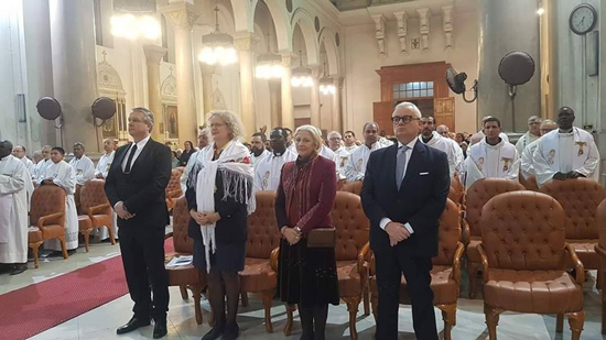  الكنيسة الكاثوليكية بمصر تستقبل السفير الفاتيكاني الجديد