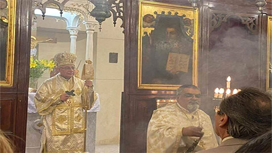 صور .. بطريرك الروم الكاثوليك يترأس القداس الإلهي بكنيسة القديس جاورجيوس بالرضوانية