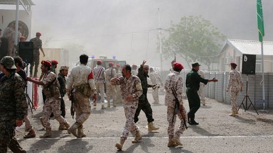 معسكر تابع للجيش اليمني في محافظة مأرب