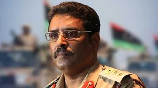 أحمد أبوزيد المسماري المتحدث باسم الجيش الليبي - صورة أرشيفية